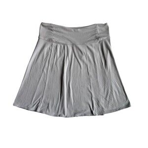 Athleta Womens Bodega Skirt Size MP Gray Golf Tennis Pickleball Country Club